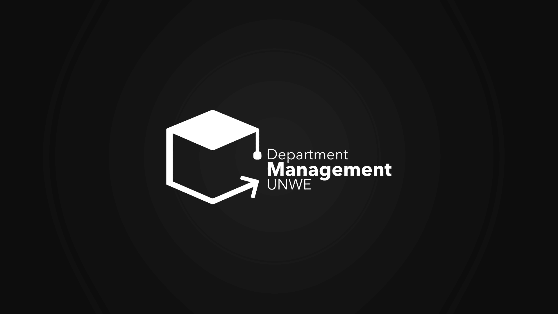 UNWE department Management logo / UNWE Department of Management