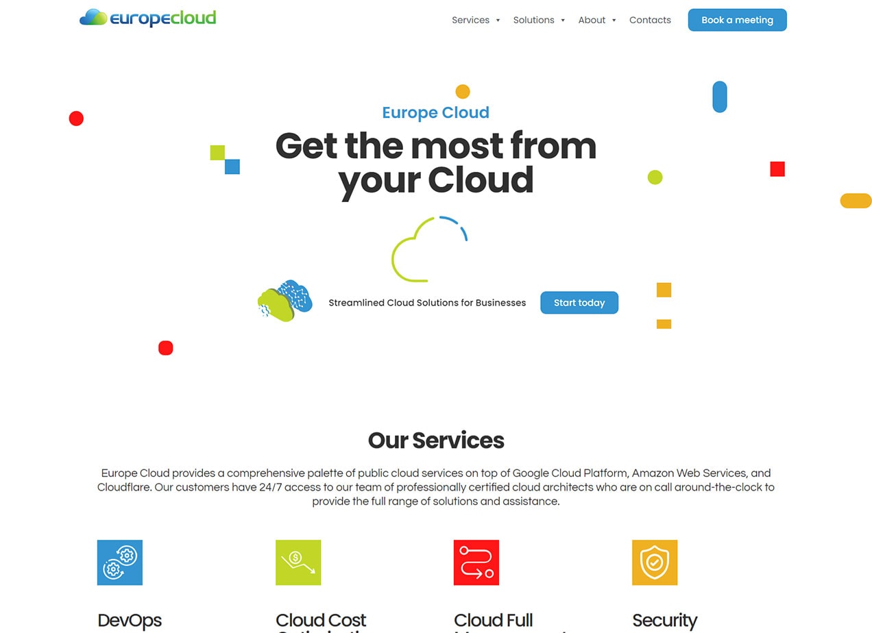 europe-cloud-homepage-design-newwwdesign